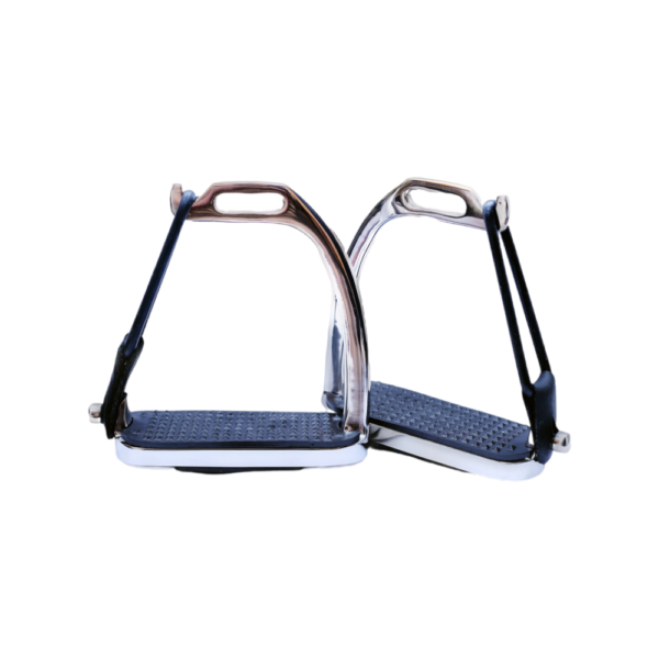 Safety Stirrups With Rubber Bands | Stainless Steel